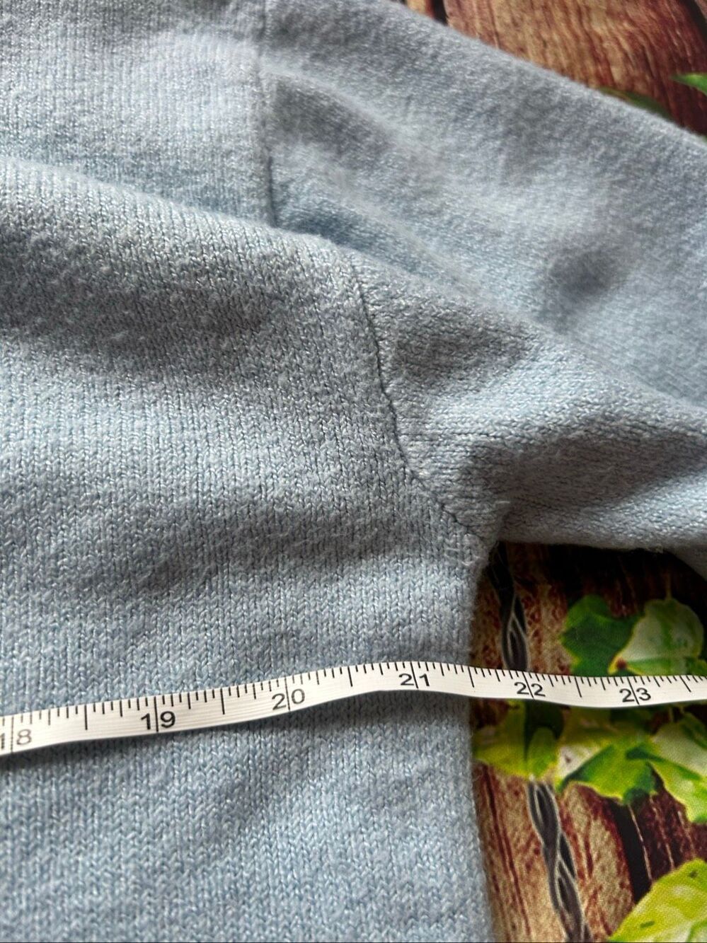 Ann Taylor Baby Blue Mockneck Sweater Size M - Picture 2 of 5